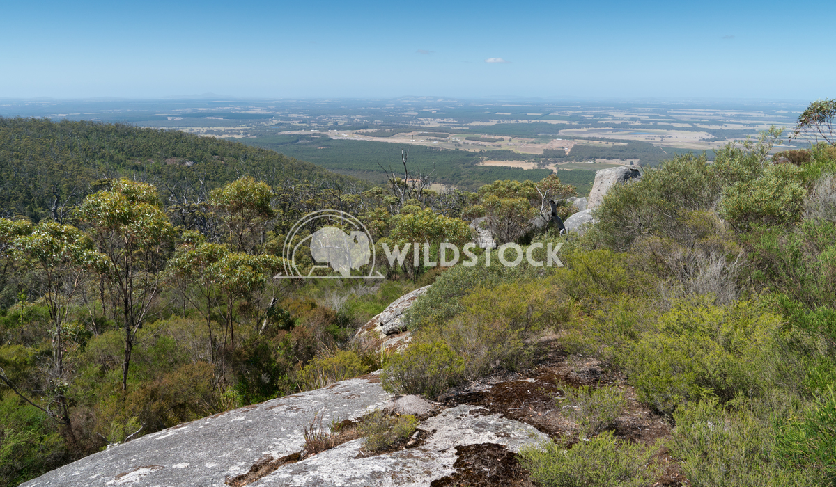Porongurup National Park, Western Australia 1 Alexander Ludwig Panoramic view from the Castle Rock over the landscape of