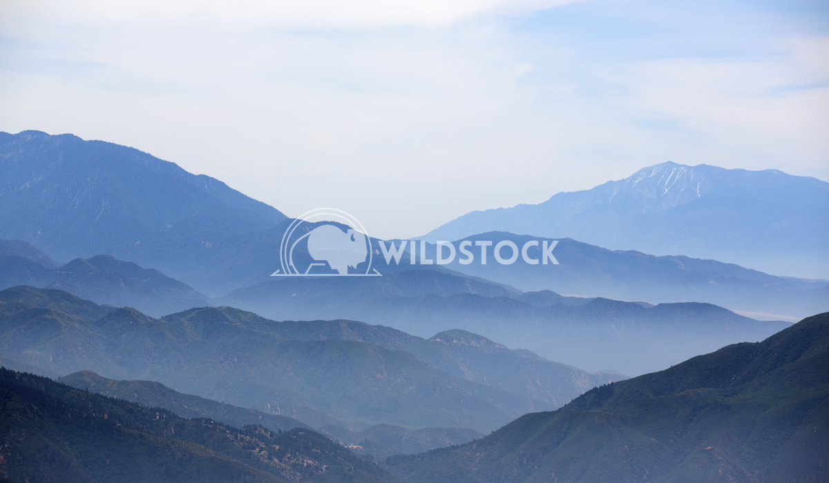 San Bernardino Mountains With Fog Ronnie Knox 